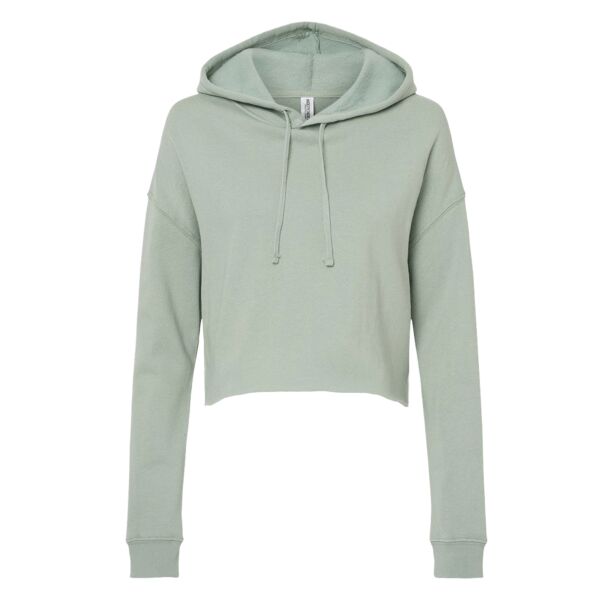 Women’s Lightweight Crop Hooded Sweatshirt Thumbnail